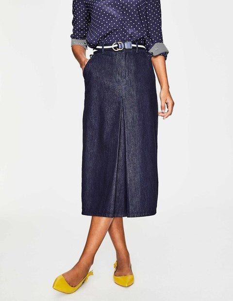Mira Denim Skirt - Indigo Mira Denim Skirt - Indigo