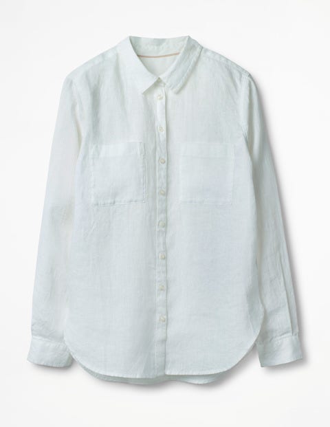 The Linen Shirt - White The Linen Shirt - White