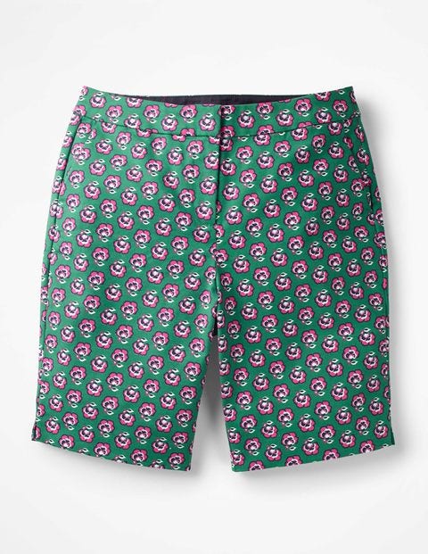Richmond Shorts - Sap Green Woodblock Floral Sm Richmond Shorts - Sap Green Woodblock Floral Sm