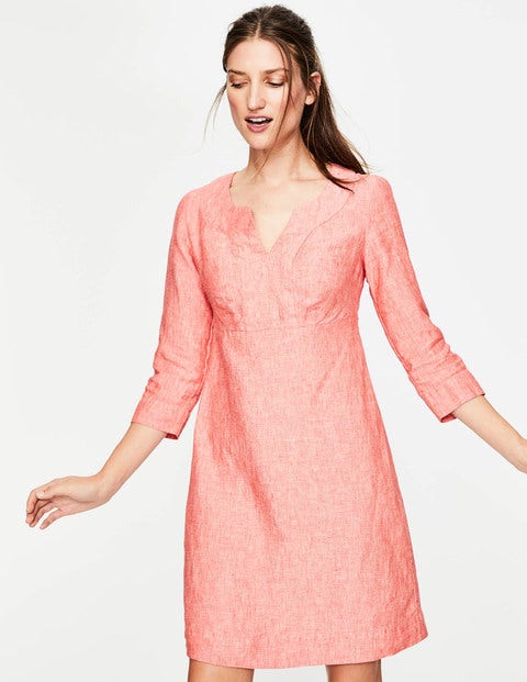 Casual Linen Tunic - Rosehip Casual Linen Tunic - Rosehip