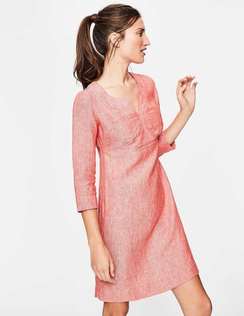 Casual Linen Tunic - Rosehip Casual Linen Tunic - Rosehip