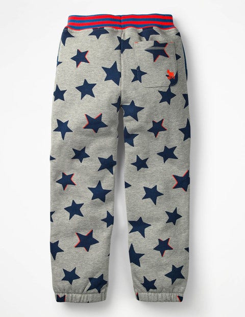 Fun Track Pants - Grey Marl Small Shadow Star Fun Track Pants - Grey Marl Small Shadow Star