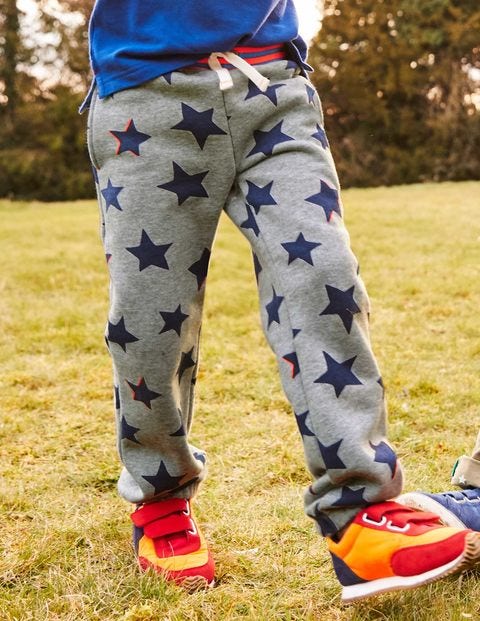 Fun Track Pants - Grey Marl Small Shadow Star Fun Track Pants - Grey Marl Small Shadow Star
