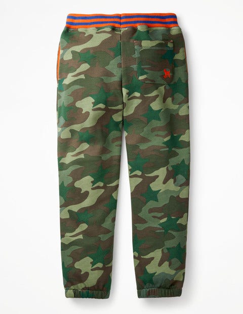 Bas De Survêtement Fun - Étoile camouflage kaki Bas De Survêtement Fun - Étoile camouflage kaki