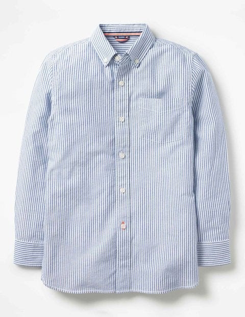 Oxford Shirt - Howlin Blue/Ecru Oxford Shirt - Howlin Blue/Ecru