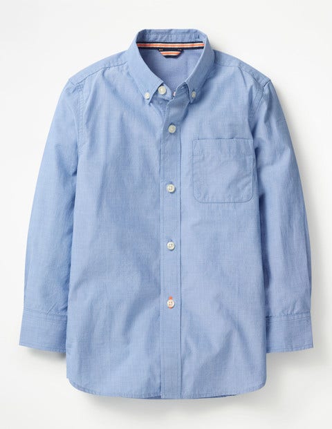 Smart Shirt - Wave Blue End-on-end Smart Shirt - Wave Blue End-on-end