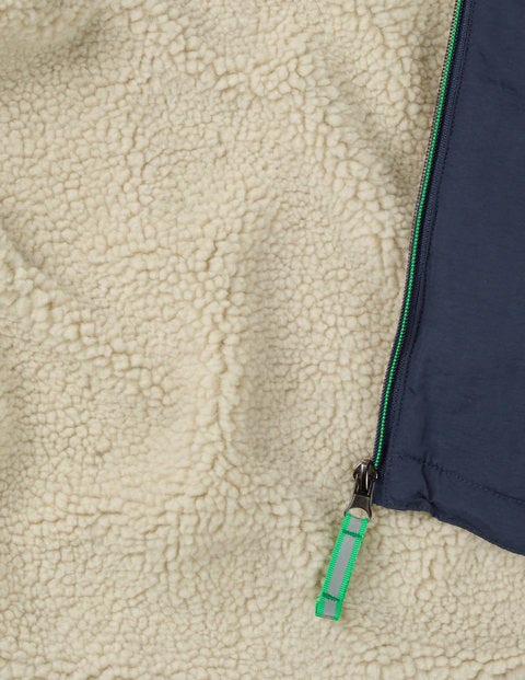 Sherpa-Lined Anorak - School Navy Sherpa-Lined Anorak - School Navy