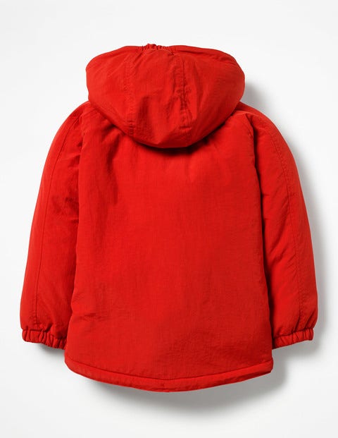 Anorak Mit Sherpa-Futter - Salsarot Anorak Mit Sherpa-Futter - Salsarot