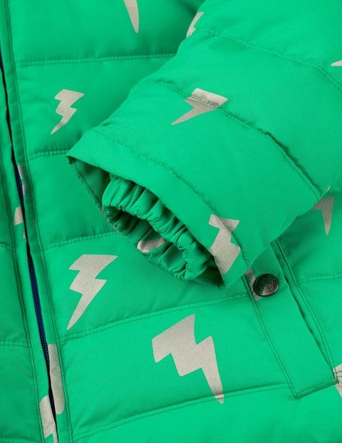 High Visibility Padded Jacket - Astro Green High Vis Bolts High Visibility Padded Jacket - Astro Green High Vis Bolts