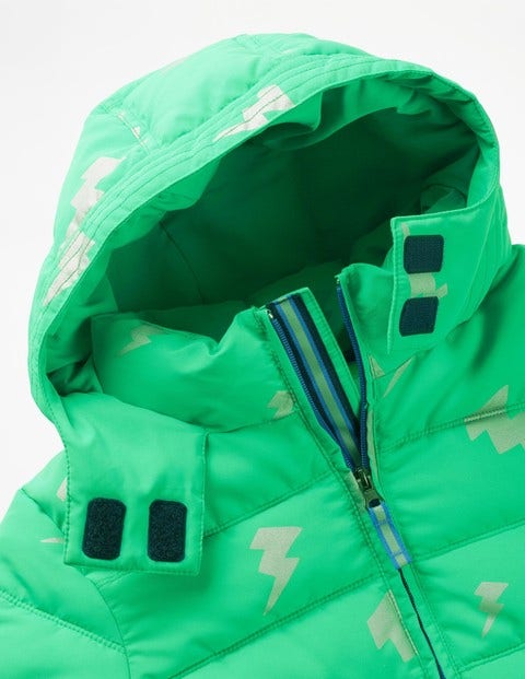 High Visibility Padded Jacket - Astro Green High Vis Bolts High Visibility Padded Jacket - Astro Green High Vis Bolts