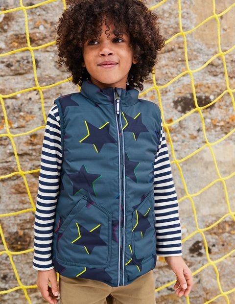 Reversible Vest - Robot Blue Star Reversible Vest - Robot Blue Star