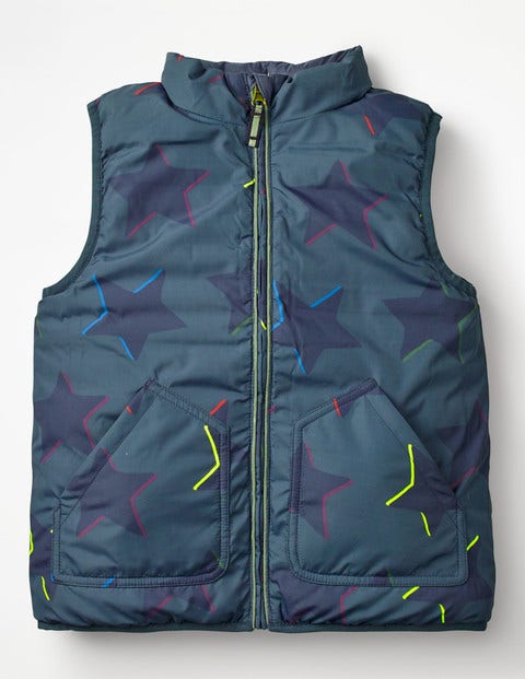 Reversible Vest - Robot Blue Star Reversible Vest - Robot Blue Star