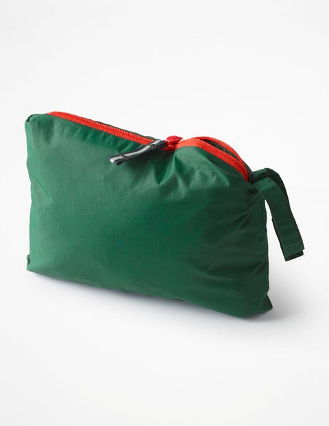 Packaway Waterproof Jacket - Scots Pine Green/Salsa Red Packaway Waterproof Jacket - Scots Pine Green/Salsa Red