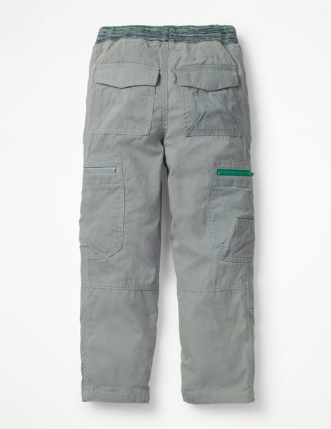 Lined Pull-On Cargos - Raft Grey Lined Pull-On Cargos - Raft Grey