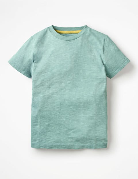 Slub Washed T-Shirt - Dolphin Blue Slub Washed T-Shirt - Dolphin Blue