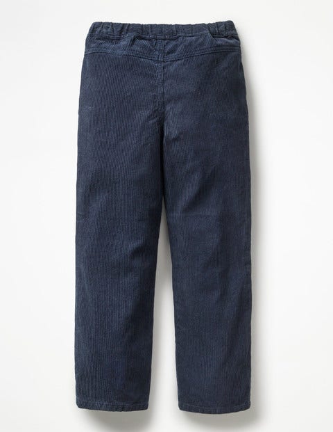 Cord Pull-on Trousers - School Navy Cord Pull-on Trousers - School Navy