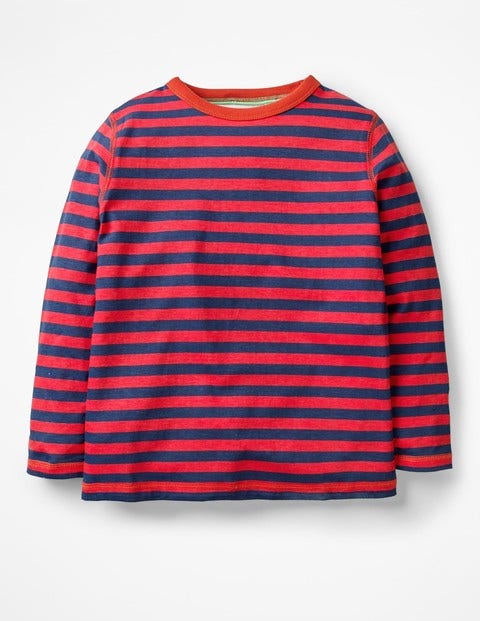 Supersoft T-Shirt - Salsa Red/School Navy Supersoft T-Shirt - Salsa Red/School Navy