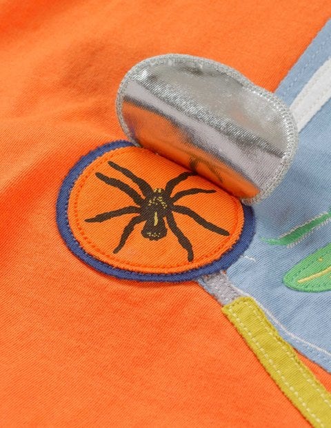 Novelty Pet T-Shirt - Mango Fizz Orange Bugs Novelty Pet T-Shirt - Mango Fizz Orange Bugs