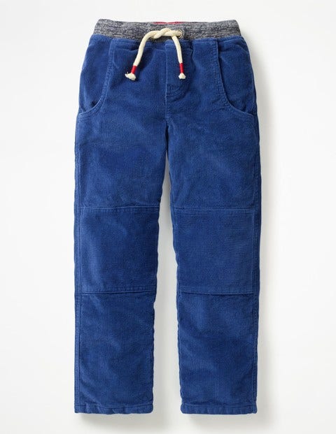 Lined Cord Pull-On Trousers - Orion Blue Lined Cord Pull-On Trousers - Orion Blue