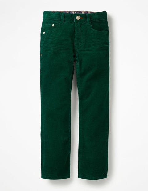 Slim Cord Jeans - Scots Pine Green Slim Cord Jeans - Scots Pine Green