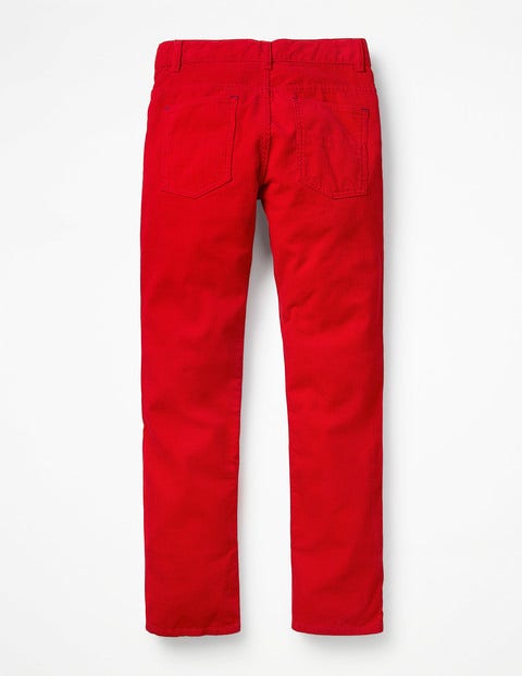 Slim Cord Jeans - Candy Apple Red Slim Cord Jeans - Candy Apple Red