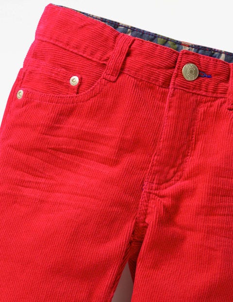 Slim Cord Jeans - Candy Apple Red Slim Cord Jeans - Candy Apple Red
