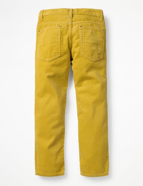 Slim Cord Jeans - Soft Lime Yellow Slim Cord Jeans - Soft Lime Yellow