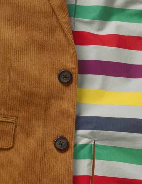 Cord Blazer - Rustic Brown Cord Blazer - Rustic Brown