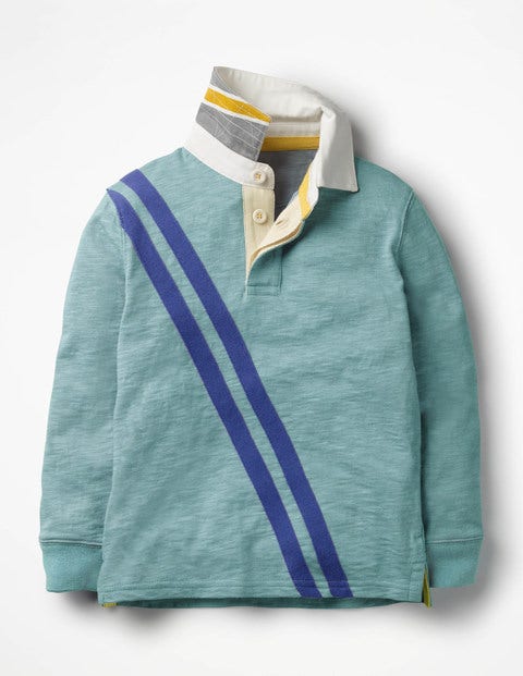 Rugby Shirt - Dolphin Blue Star Rugby Shirt - Dolphin Blue Star