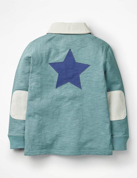 Rugby Shirt - Dolphin Blue Star Rugby Shirt - Dolphin Blue Star