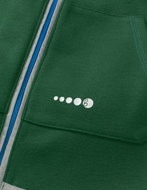 Active Zip-Up Hoodie - Scots Pine Green Active Zip-Up Hoodie - Scots Pine Green