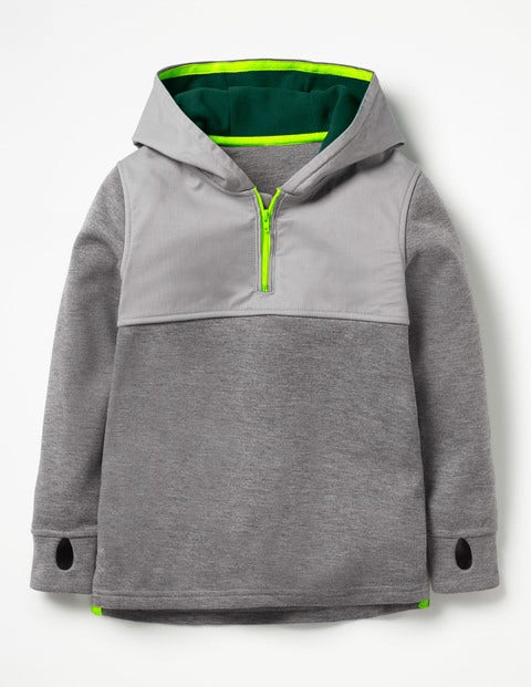 Active Half-Zip Hoodie - Dark Grey Jaspe Active Half-Zip Hoodie - Dark Grey Jaspe