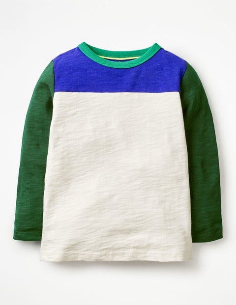 Sporty Colourblock T-Shirt - Ivory Sporty Colourblock T-Shirt - Ivory