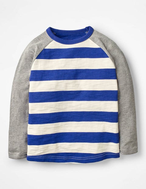 Raglan T-Shirt - Richie Blue/Ecru Raglan T-Shirt - Richie Blue/Ecru