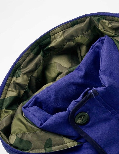 Quilted Parka - Orion Blue Quilted Parka - Orion Blue