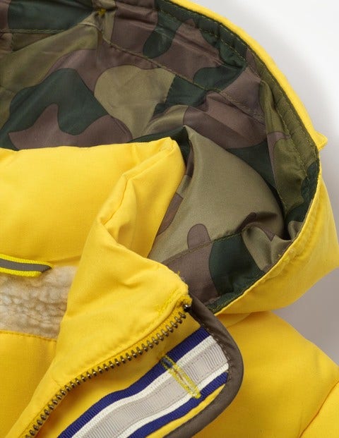 Quilted Parka - Wasp Yellow Quilted Parka - Wasp Yellow