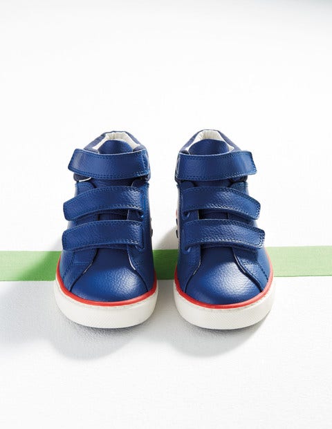 Leather High Tops - Orion Blue Leather High Tops - Orion Blue