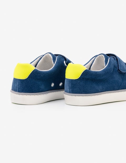 Suede Low Tops - Robot Blue Suede Low Tops - Robot Blue