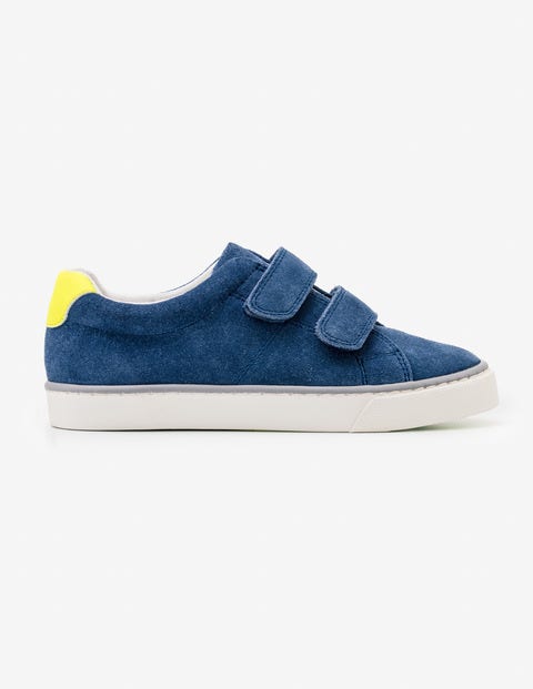 Suede Low Tops - Robot Blue Suede Low Tops - Robot Blue