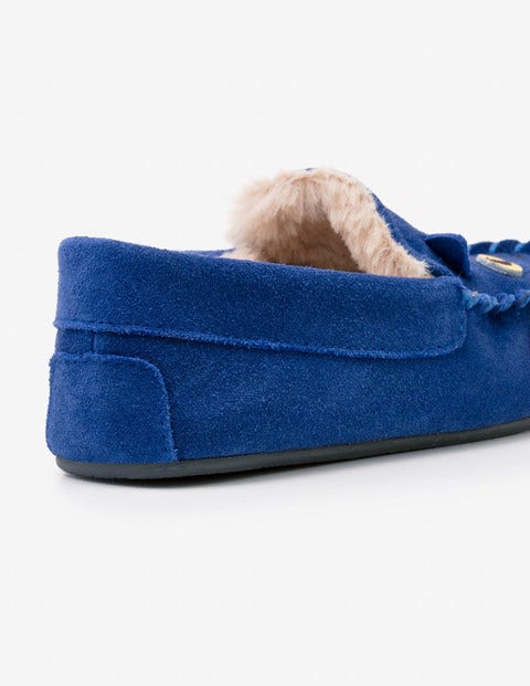 Dragon Suede Slippers - Starboard Blue Dragon Suede Slippers - Starboard Blue