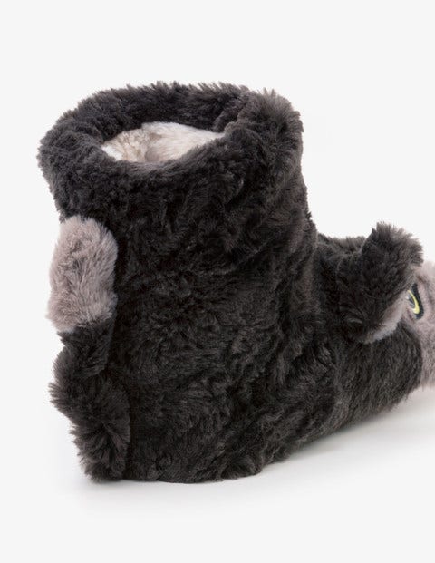 Wolf Slipper Boots - Mid Grey Wolf Slipper Boots - Mid Grey