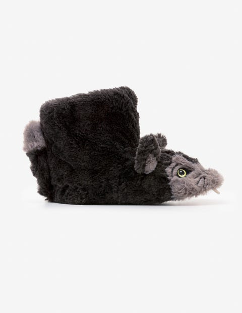 Wolf Slipper Boots - Mid Grey Wolf Slipper Boots - Mid Grey
