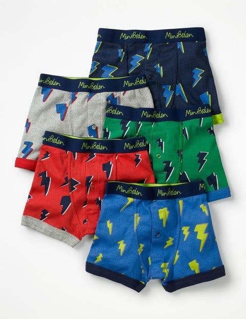 5 Pack Boxers - Lightning Bolt 5 Pack Boxers - Lightning Bolt