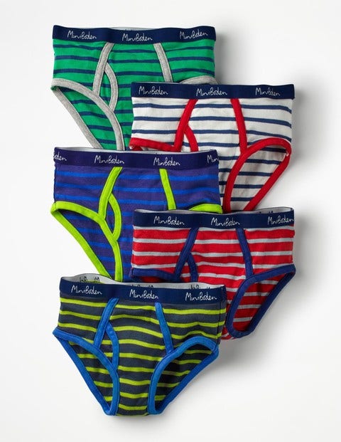 Slips Im 5Er-Pack - Bunt, Gestreift Slips Im 5Er-Pack - Bunt, Gestreift