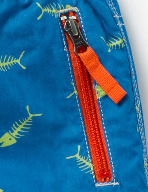 Adventure Shorts - Yogo Blue Fishbones Adventure Shorts - Yogo Blue Fishbones
