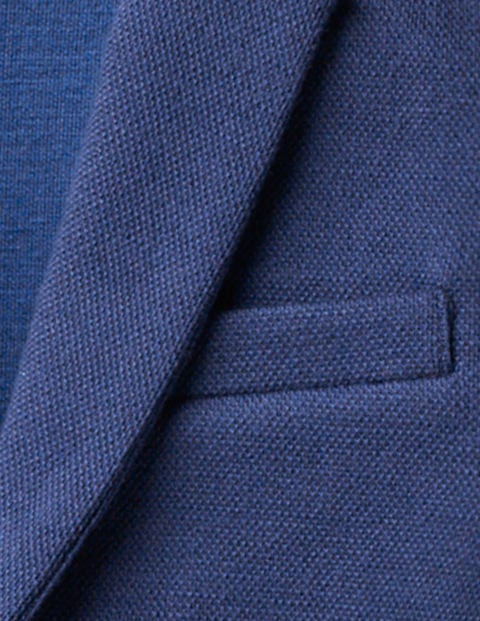 Jersey Blazer - Beacon Blue Jersey Blazer - Beacon Blue