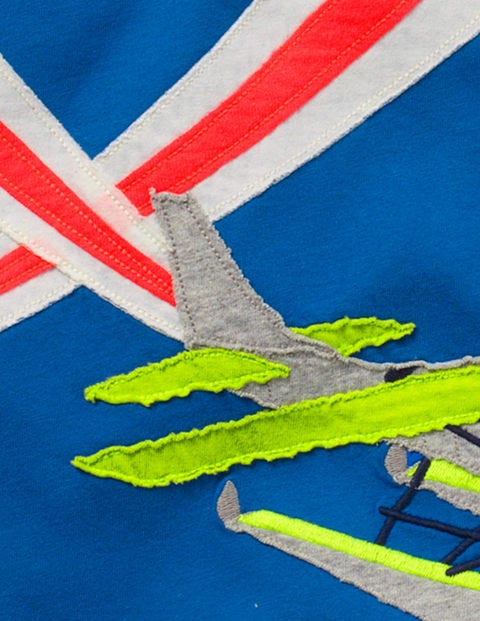 Action Applique T-Shirt - Yogo Blue Seaplane Action Applique T-Shirt - Yogo Blue Seaplane