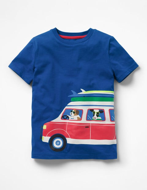 Surf Van T-Shirt - Orion Blue Surf Friends Surf Van T-Shirt - Orion Blue Surf Friends