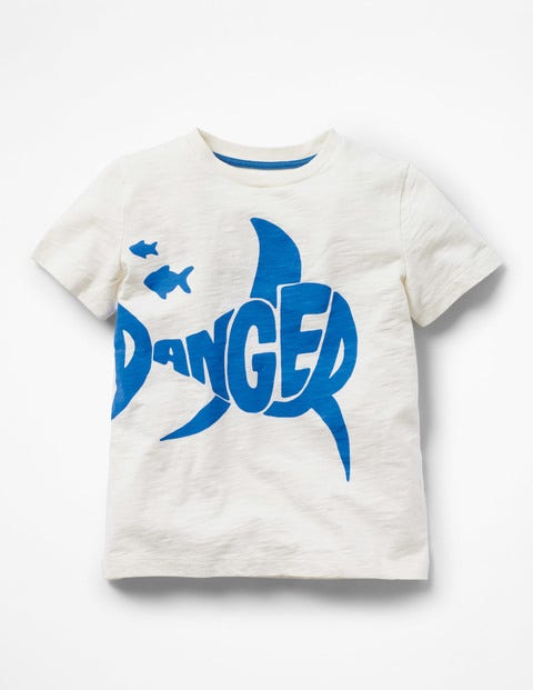 Fluoro Graphic T-Shirt - Ecru Shark Fluoro Graphic T-Shirt - Ecru Shark