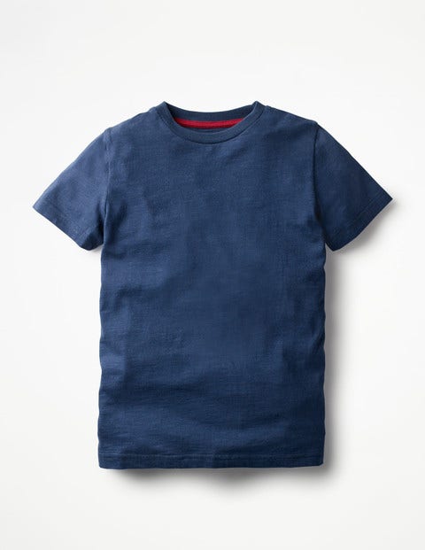 Slub Washed T-Shirt - Beacon Blue Slub Washed T-Shirt - Beacon Blue